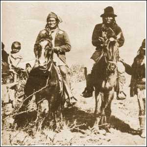 Geronimo Riding with Naiche