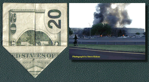 $20 Twenty Dollar Bill & Pentagon